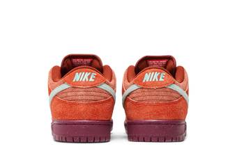 Shop Nike SB Dunk Low Pro Premium Shoes (mystic red emerald rise) online