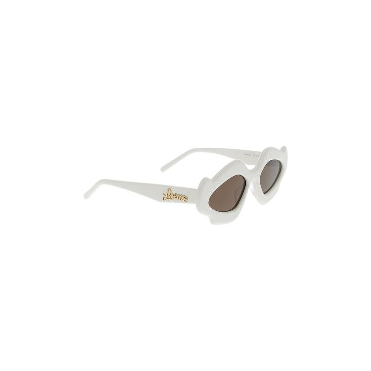 LOEWE Paula’s Ibiza White Flame Unisex Sunglasses LW40109U Paula main image 3