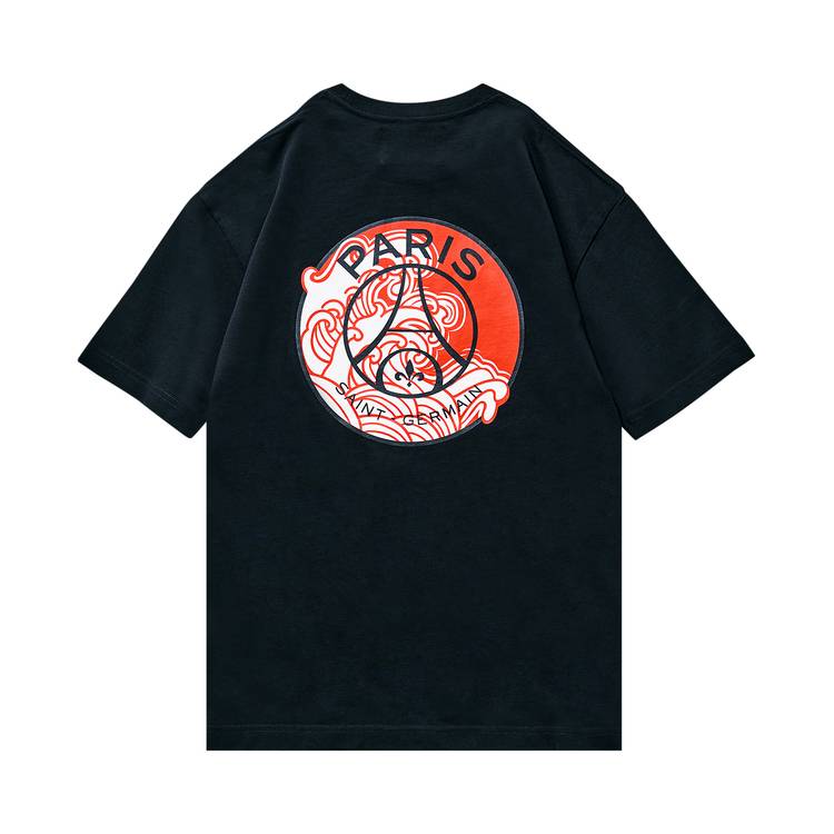 Buy Paris Saint-Germain x EDIFICE Japan TNM T-Shirt 'Black/Red 