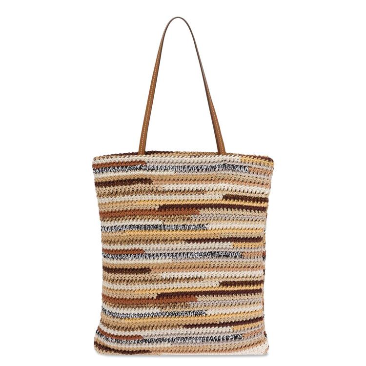 Buy Miu Miu Crochet Tote Bag 'Natural' - 5BG248 2F46 F0018 V