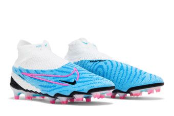 NIKE PhantomGXエリートFG 27.5 Nike Phantom GX Elite FG ACC GripKnit Blue Pink Clear DC9968