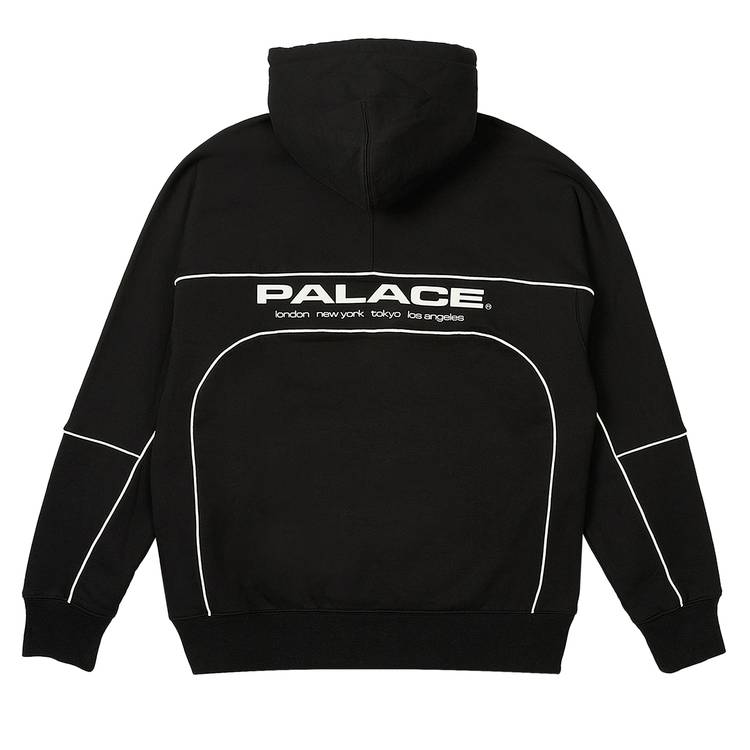 Buy Palace Track Hood 'Black' - P25CS021 | GOAT CA