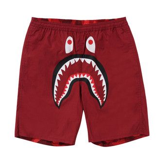 Color camo shark sweat sales shorts