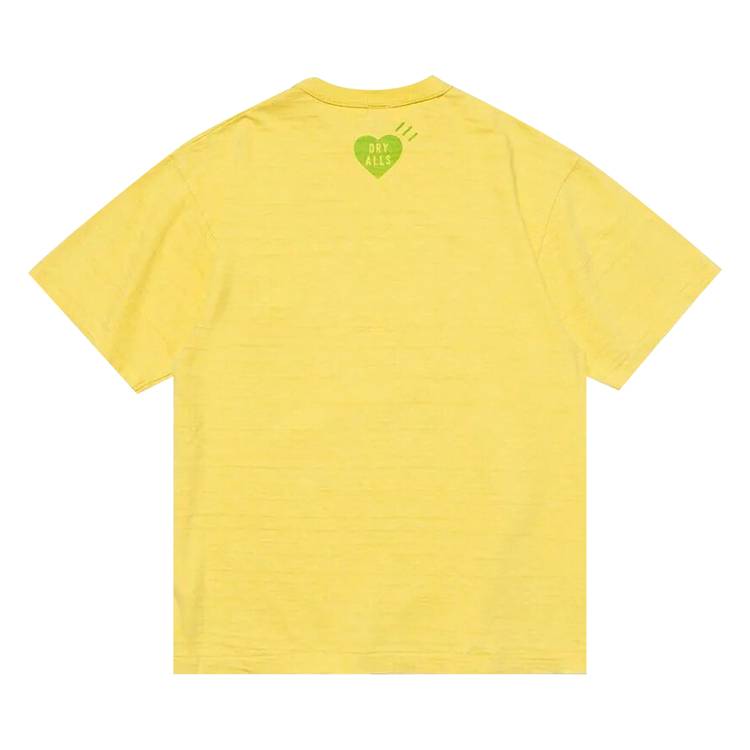 Buy Human Made Logo Color Tee #1 'Yellow' - HM25CS037 YELL | GOAT