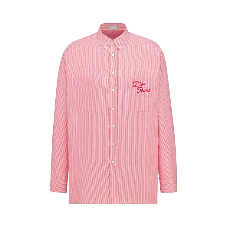 Dior HOMME シャツ ピンク 05's DIOR HOMME pink color pleated shirt | NOIR ONLINE
