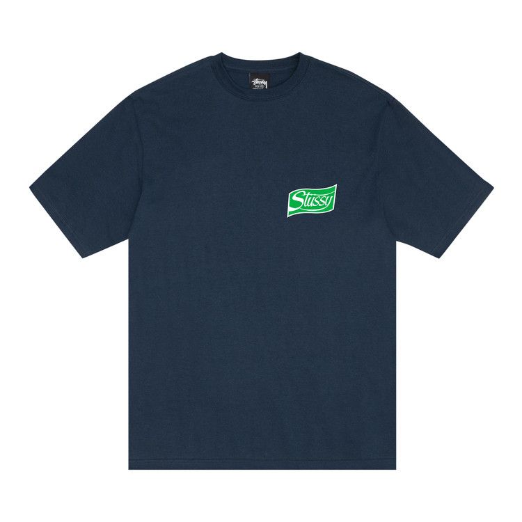 【STUSSY】 Soda Can T-Shirt NAVY/ 追跡付 STUSSY】 Soda Can T-Shirt NAVY/ 追跡付