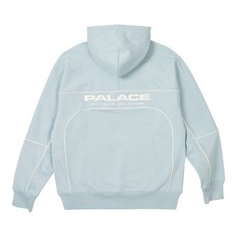 Buy Palace Track Hood Chill Blue P25CS023 GOAT SA