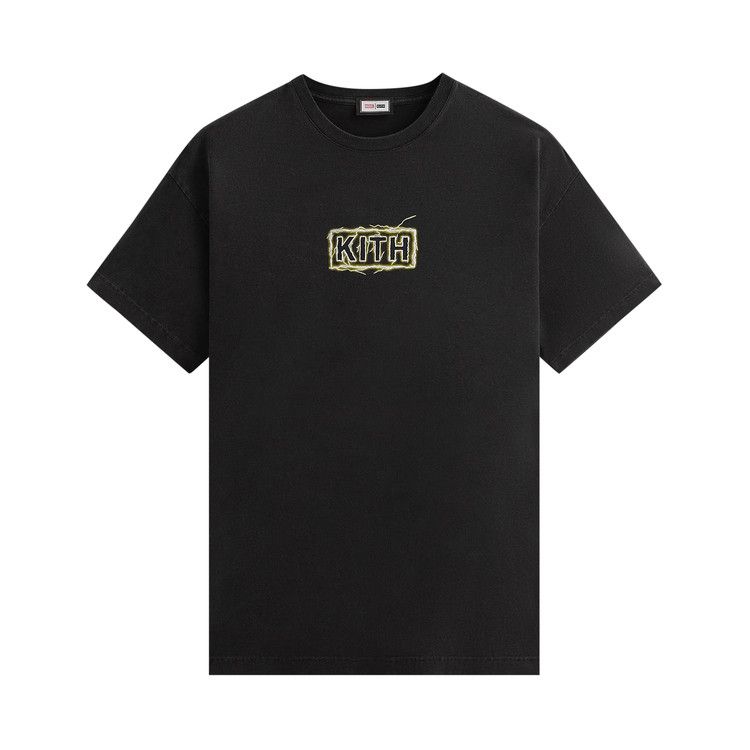 S KITH 22SS Perfect Storm Vintage Tee Black 稲妻 990 Aime JJJJound