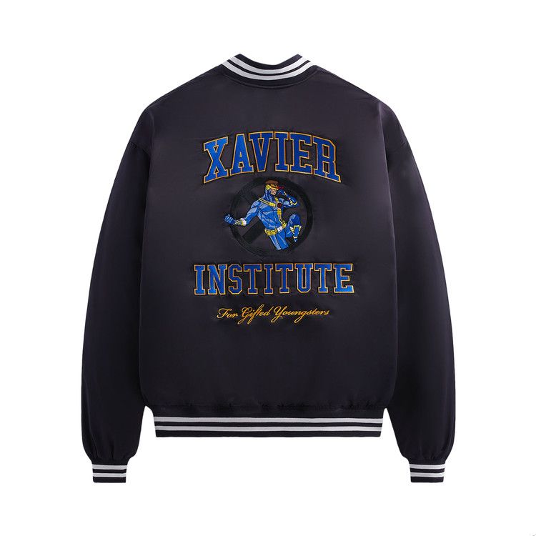 Kith For X-Men Cyclops Satin Bomber Jacket Ink