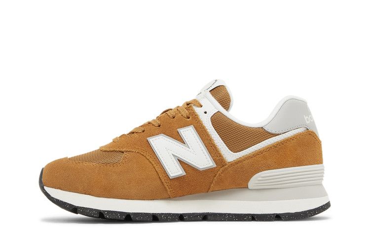 New balance shop 574 burnt orange