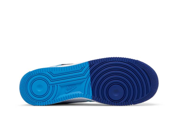 Nike Air Force 1 07 LV8 AF1 Split Light Photo Blue Men Casual Shoes  DZ2522-100