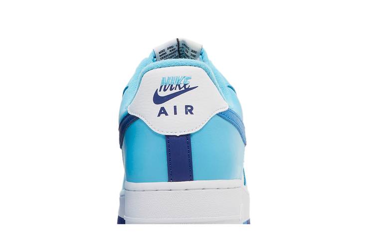 Nike Air Force 1 Low Split Light Photo Blue Deep Royal Blue