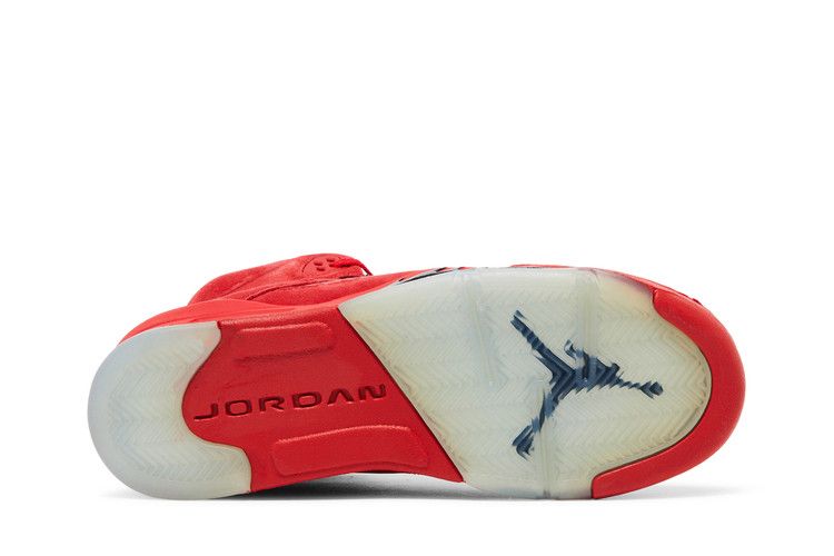 Air Jordan 5 RETRO Bg Red Suede
