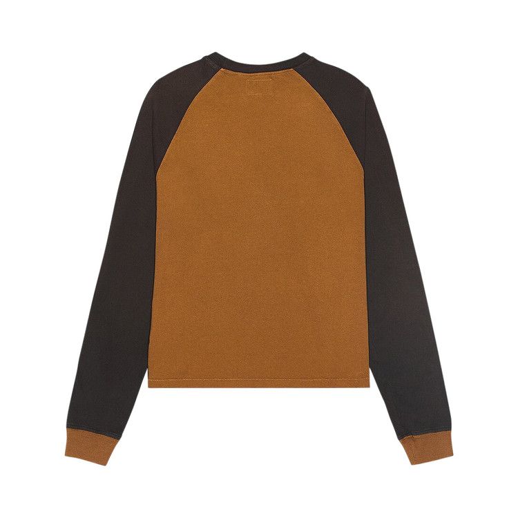 Buy Rhude Black Hills Long-Sleeve Tee 'Camel/Black