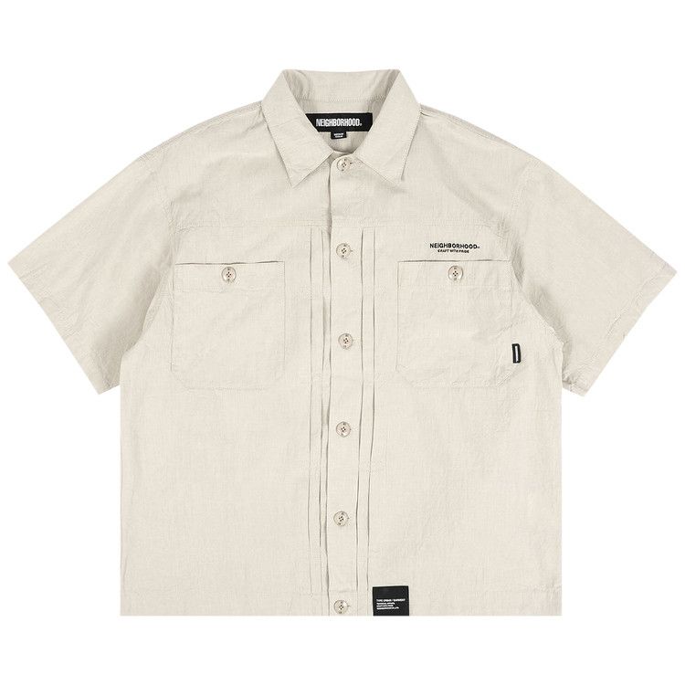 Neighborhood Chambray Type-2 Shirt 'Beige'