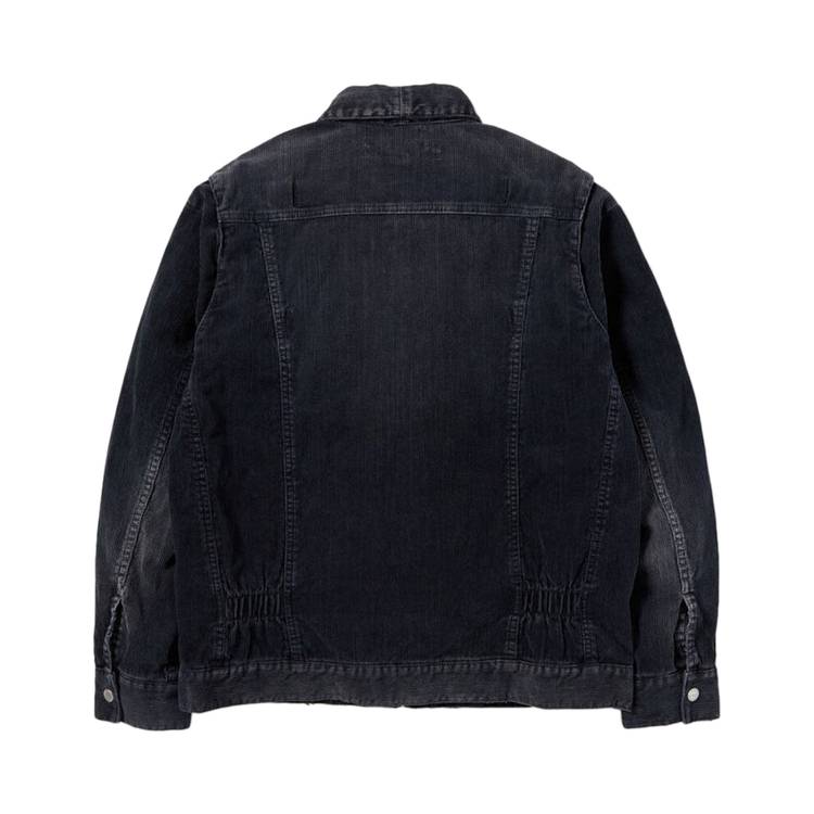 Buy Neighborhood Washed Corduroy Jacket 'Black' - 231YTNH JKM01