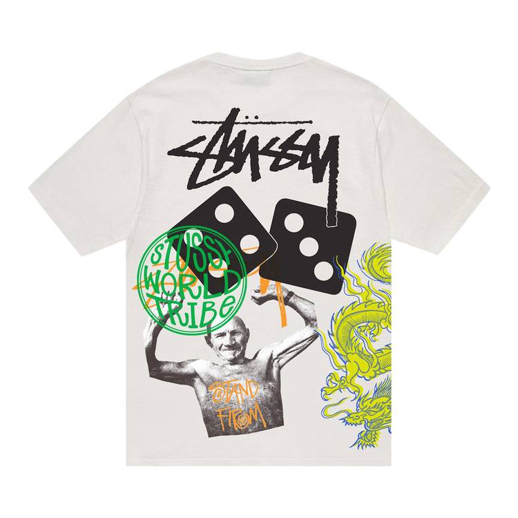 Buy Stussy Strike Pigment Dyed Tee 'Natural' - 1904951 NATU | GOAT