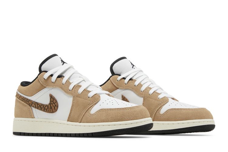 Air Jordan 1 Low SE Gs Brown Elephant