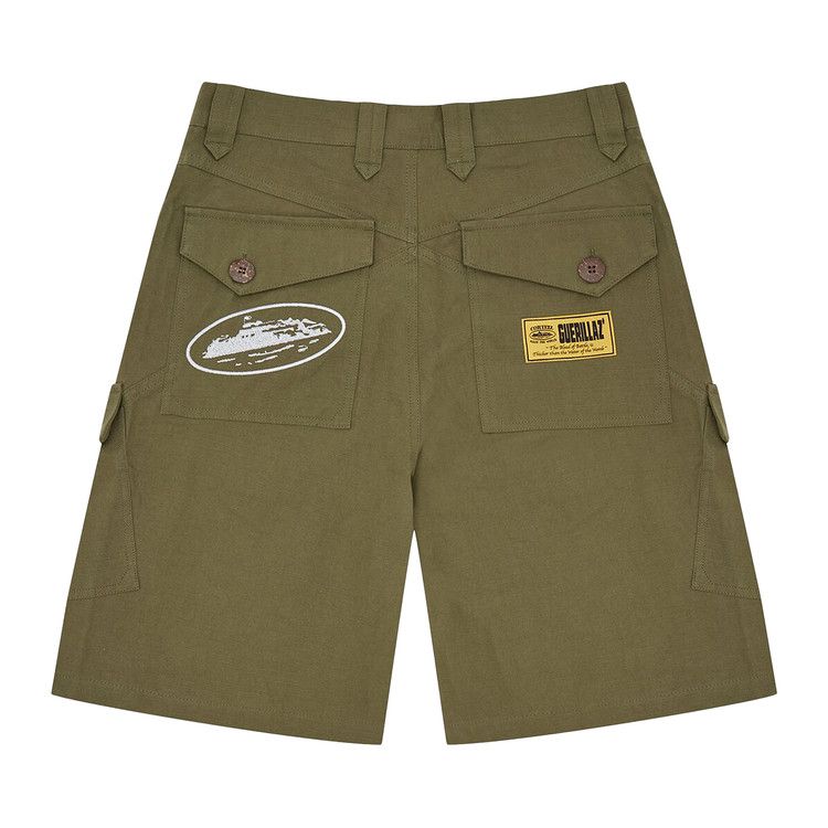 Buy Corteiz Storm Cargo Shorts 'Khaki' - 8127 1FW230202SCS