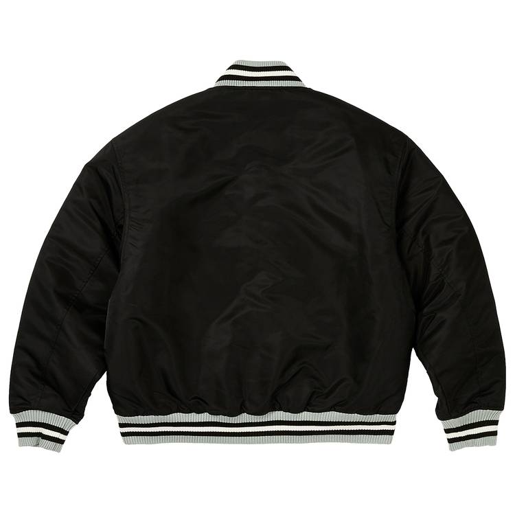 Palace Satin The Arena Jacket 'Black'