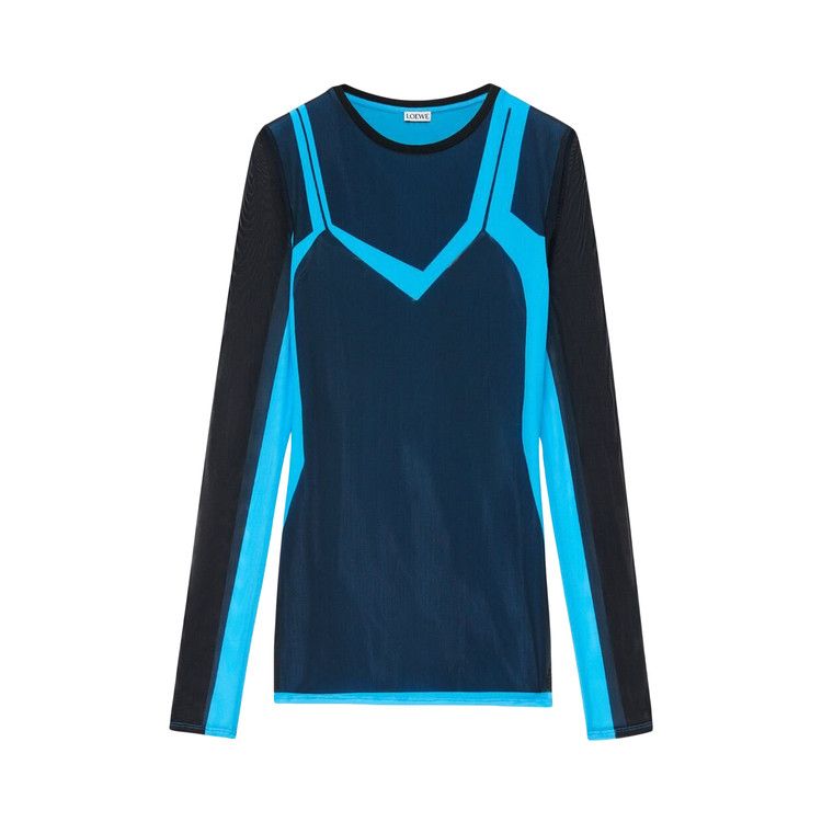 Buy Loewe Long-Sleeve Top 'Black/Blue' - S359Y07X64 1105 | GOAT