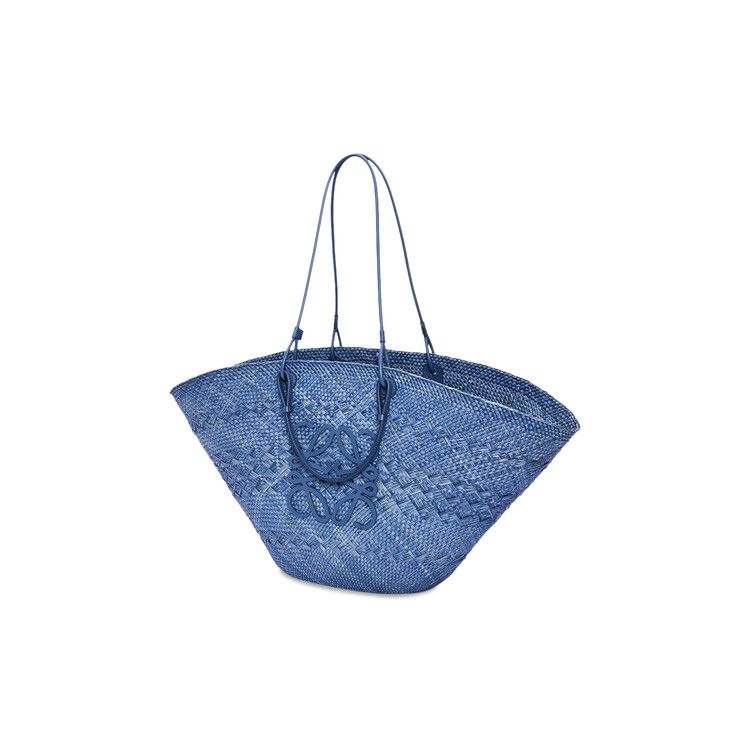 Buy Loewe Anagram Basket Large Bag 'Denim Blue' - A223F04X13