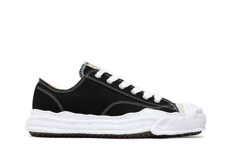 靴 PAST SOLE CANVAS LOW TOP SNEAKER/BLACK. Maison MIHARA YASUHIRO ONLINE STORE（メゾンミハラヤスヒロ