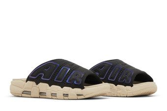 Buy Nike Air More Uptempo Slide 'Black Sanddrift Iridescent