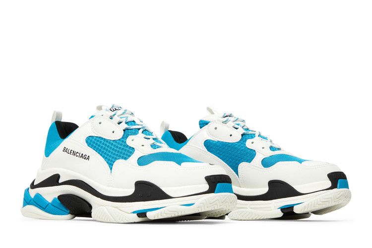 Balenciaga Triple S Sneaker 'white Carib Blue