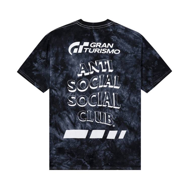 Buy Anti Social Social Club x Gran Turismo Tie-Dye Tee 'Black