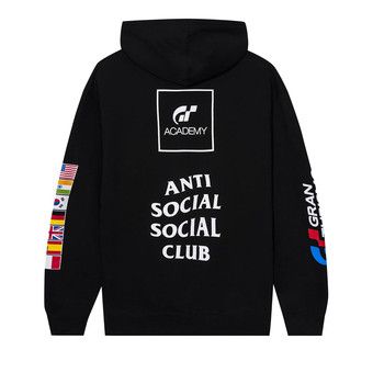 【即完売】Anti Social Social Club/ ロゴHoodie【送関込】 Buy Anti Social Social Club x Gran Turismo Flag Zip Hoodie