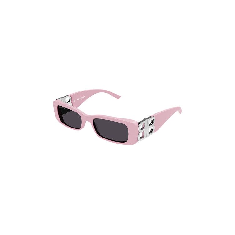 Balenciaga Rectangle Sunglasses Pink (Bb0096s 012)