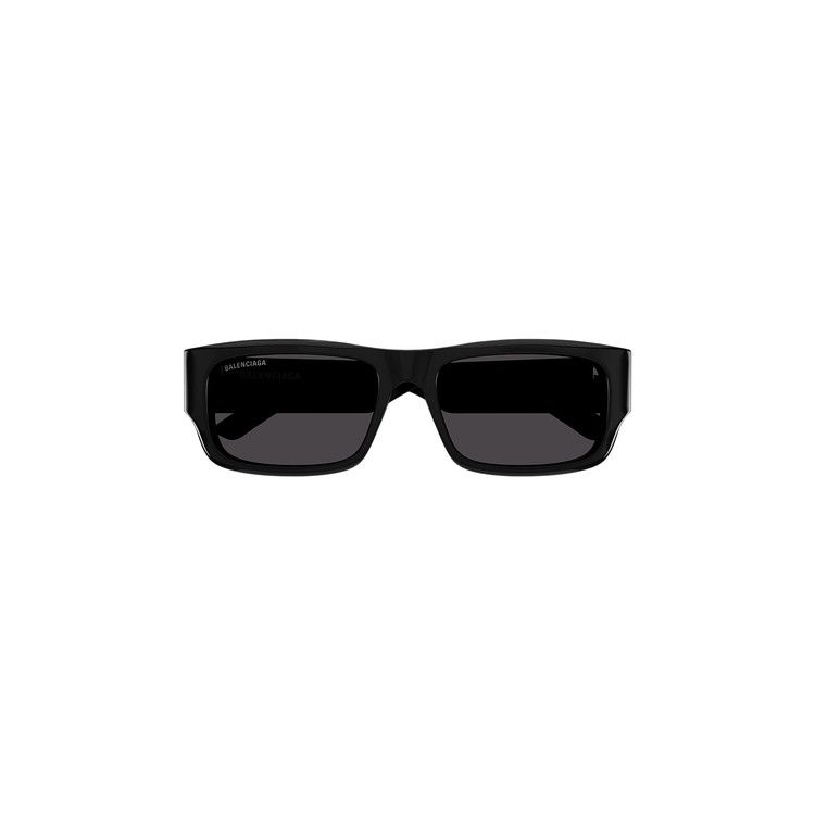 Balenciaga Rectangular Frame Sunglasses Black