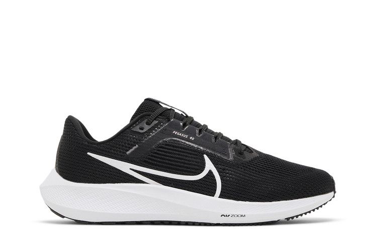 Nike Air Zoom Pegasus 40 Black White — foto 2