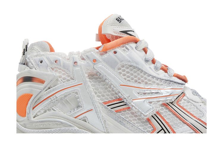 Buy Balenciaga Wmns Runner Sneaker 'White Fluo Orange' - 677402 