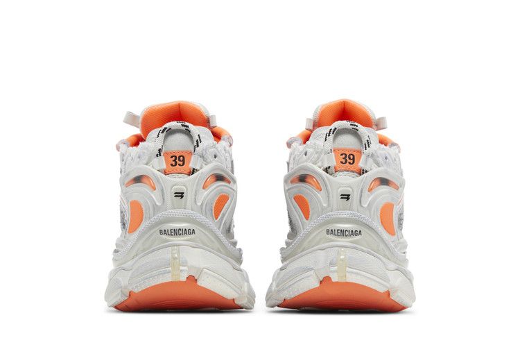 Balenciaga Wmns Runner Sneaker 'White Fluo Orange'