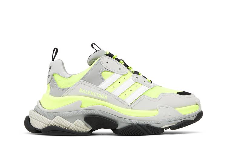 Buy Adidas x Balenciaga Triple S Sneaker 'Fluo Yellow' - 712821 