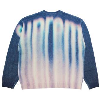 Buy Supreme Blurred Logo Sweater 'Blue' - FW23SK11 BLUE 