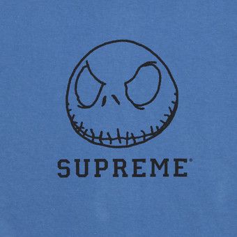 Buy Supreme Skeleton Tee 'Faded Blue' - FW23T5 FADED BLUE | GOAT
