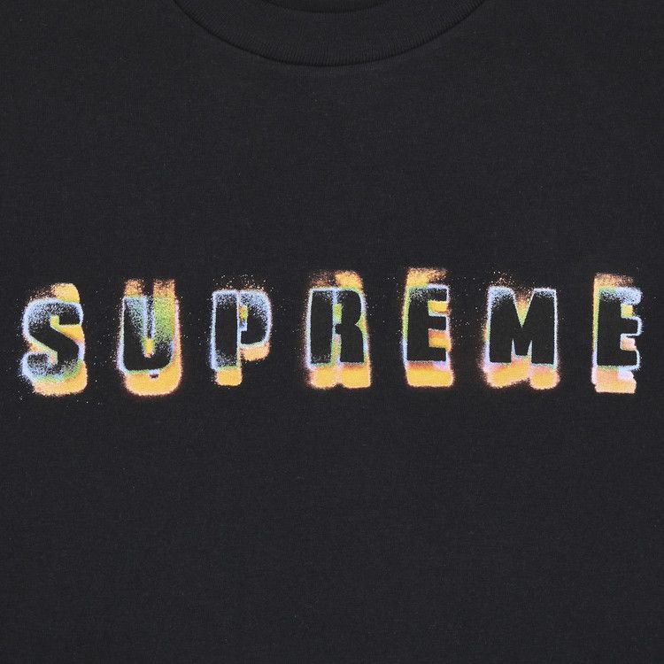 Buy Supreme Stencil Tee 'Black' - FW23T32 BLACK | GOAT