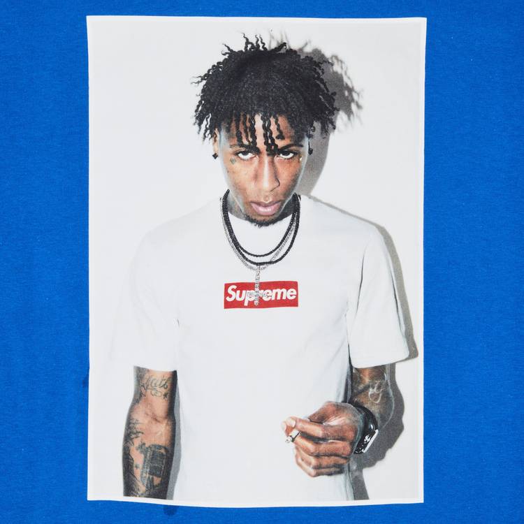 Buy Supreme NBA Youngboy Tee 'Royal' - FW23T48 ROYAL | GOAT