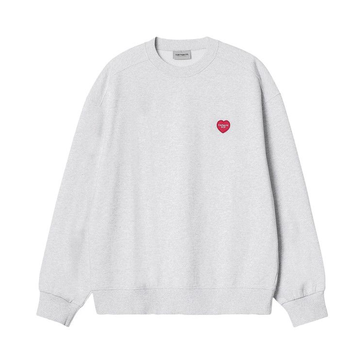 Buy Carhartt WIP Heart Patch Sweatshirt 'Ash Heather' - I032167