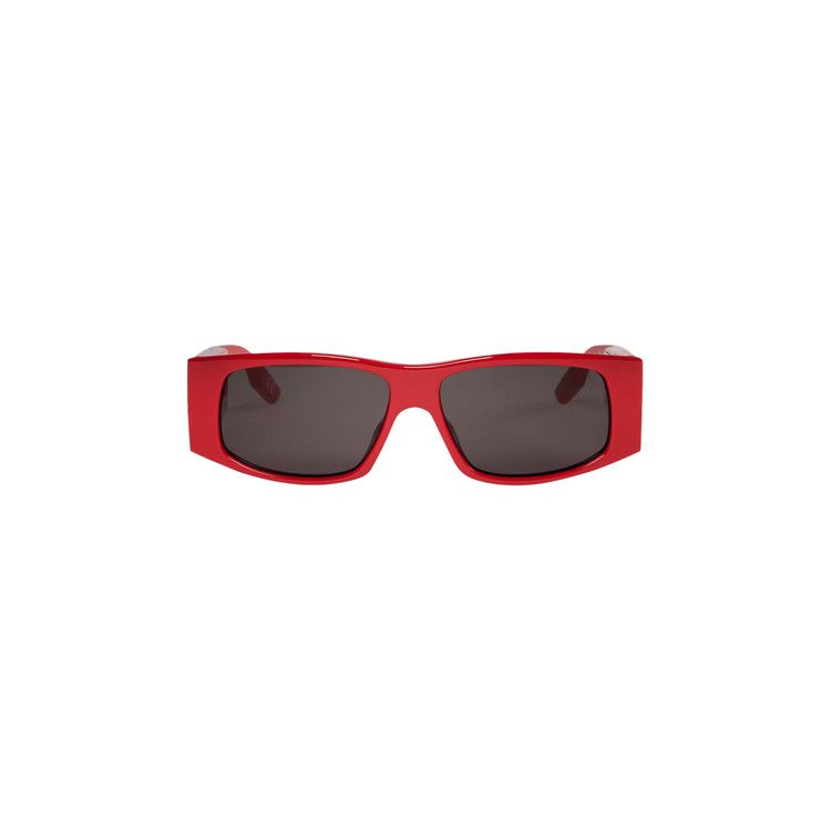 Balenciaga Led Frame Injected Sunglasses Red