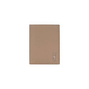 LE MONOGRAMME credit card wallet in CASSANDRE CANVAS AND SMOOTH