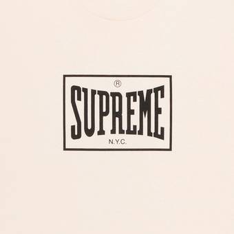 Buy Supreme Warm Up Tee 'Pale Pink' - FW23T31 PALE PINK | GOAT