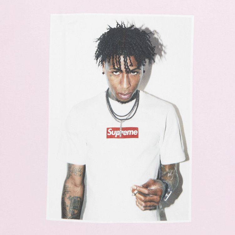 Buy Supreme NBA Youngboy Tee 'Light Pink' - FW23T48 LIGHT 