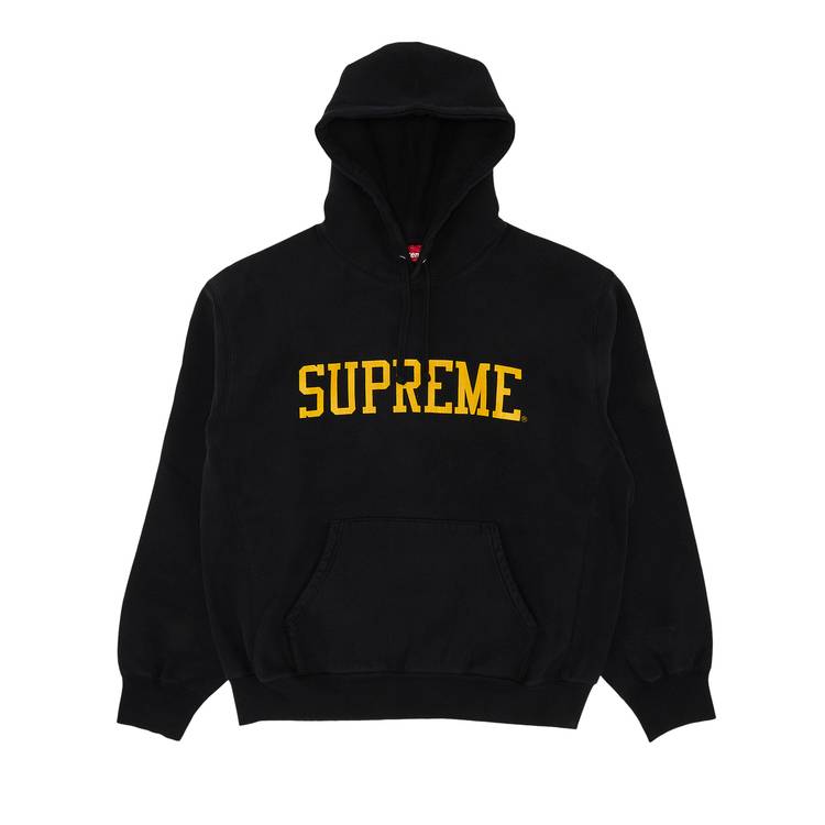 Buy Supreme Varsity Hooded Sweatshirt 'Black' - FW23SW55