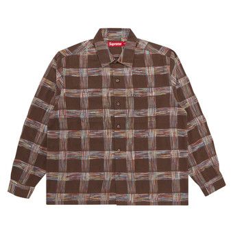 トップス Supreme Woven Plaid Shirt 23aw Supreme Woven Plaid Shirt (FW23) - $138