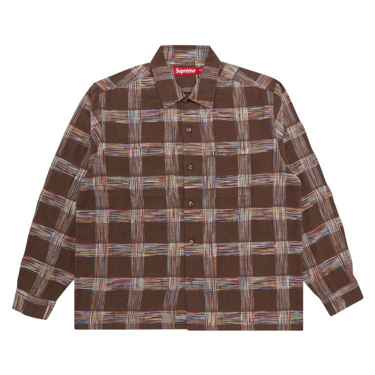 Buy Supreme Woven Plaid Shirt 'Light Brown' - FW23S7 LIGHT