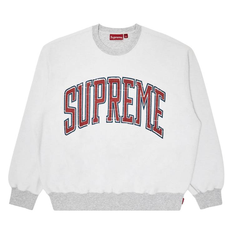 Buy Supreme Inside Out Crewneck 'Ash Grey' - FW23SW25 ASH GREY | GOAT